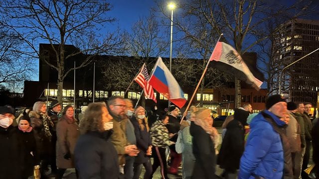 Coronavirus - Demonstration gegen die Corona-Regeln