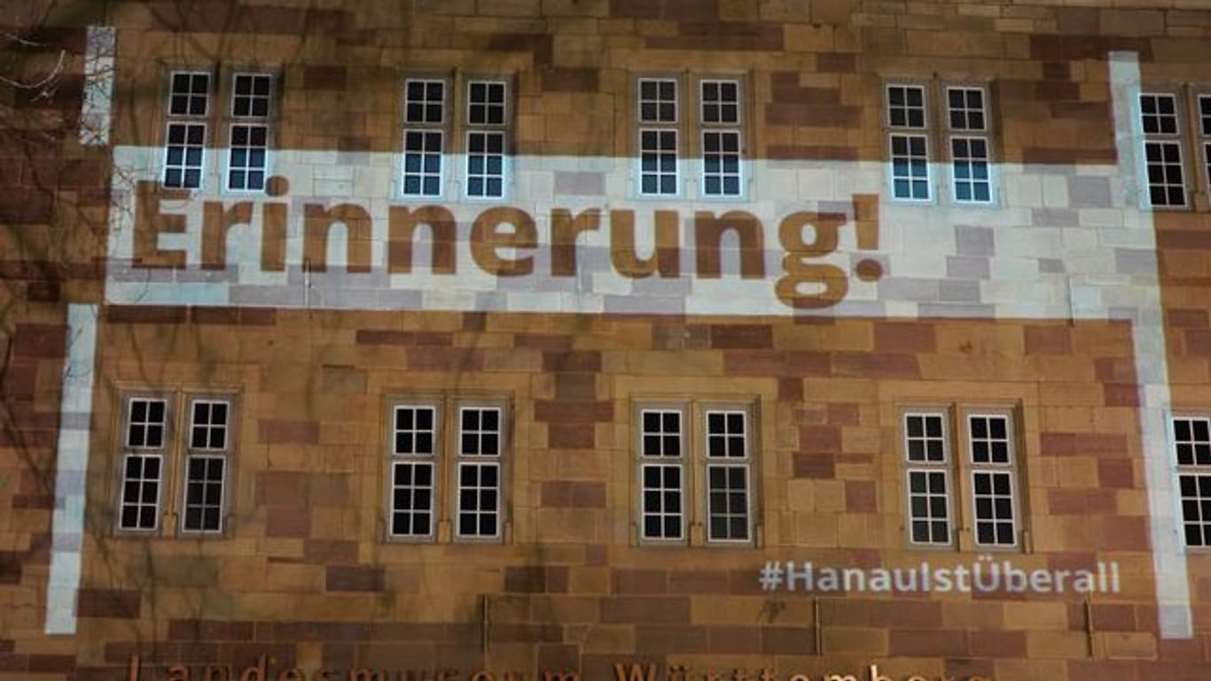Gedenken an die Opfer von Hanau - in Stuttgart