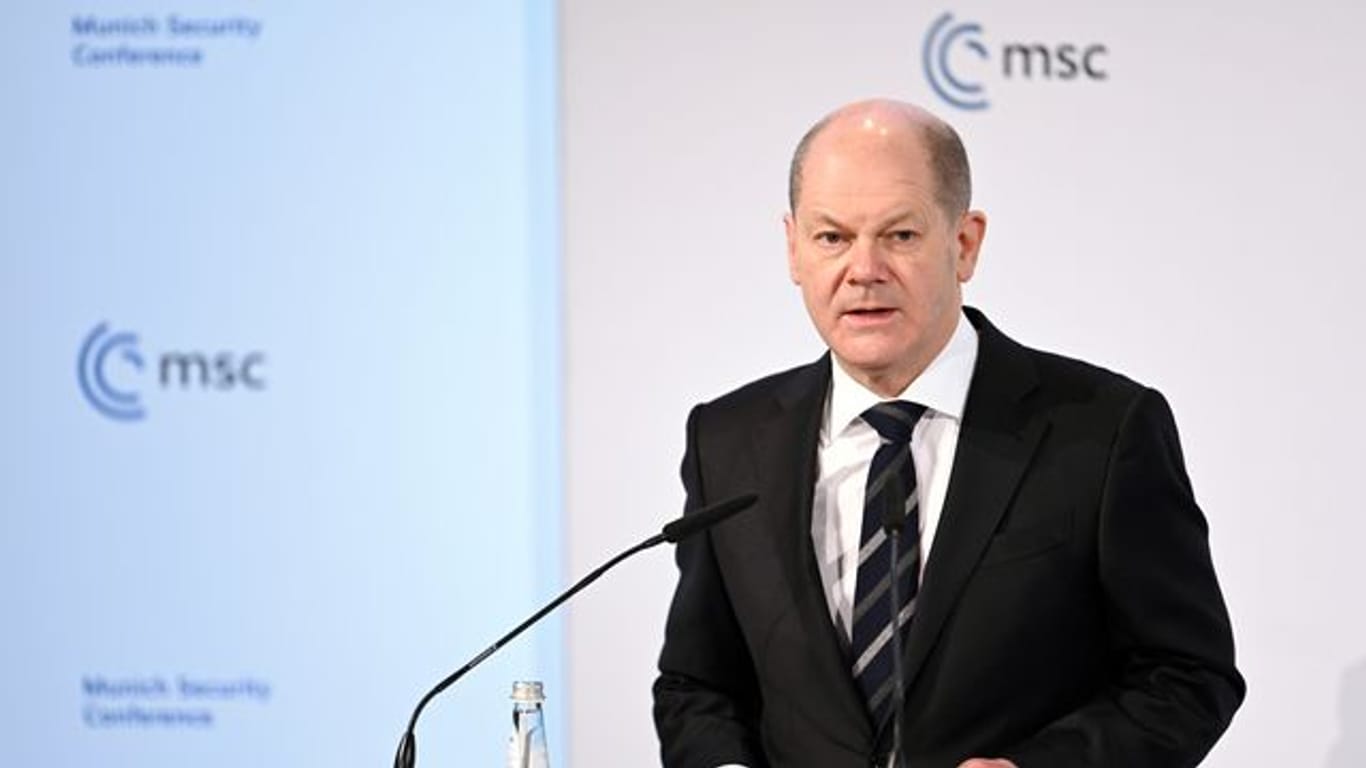 Bundeskanzler Olaf Scholz gratulierte dem deutschen Team.