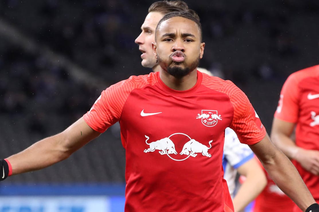 Christopher Nkunku: Der Franzose holte Leipzigs Elfer heraus und erzielte danach zwei Treffer.