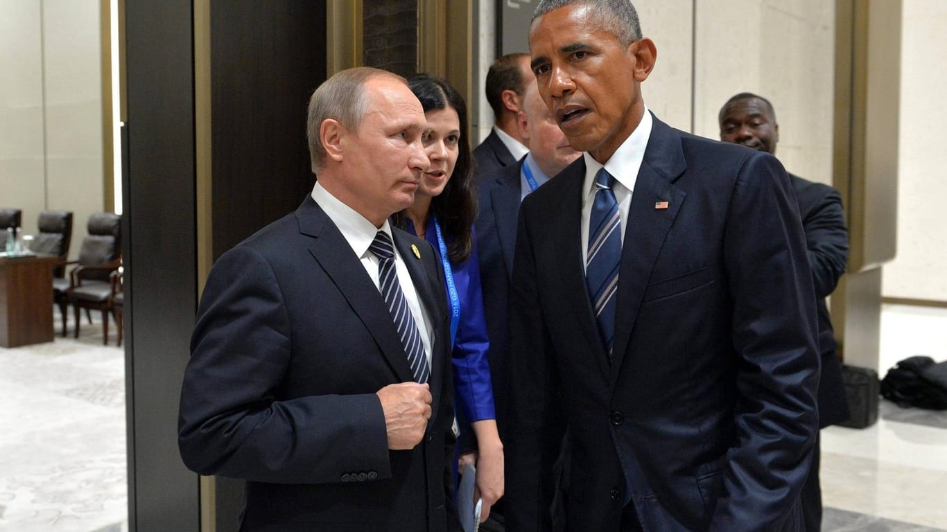 Barack Obama und Wladimir Putin 2016: Das Verhältnis zwischen den beiden Politikern war spannungsreich.