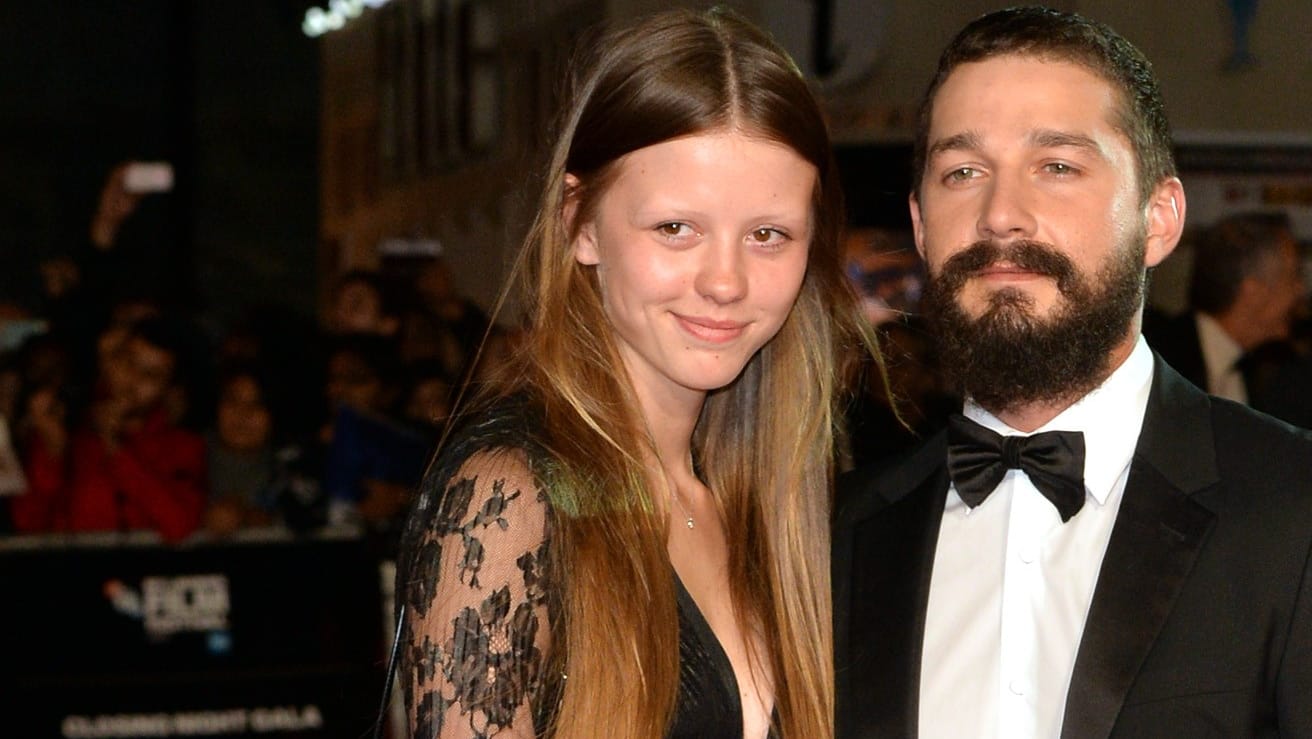 Mia Goth and Shia LeBeouf: Das Paar führte bisher eine turbulente Beziehung mit Höhen und Tiefen.