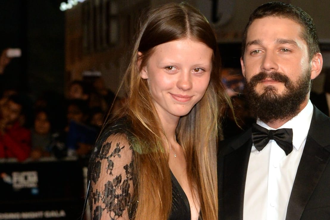 Mia Goth and Shia LeBeouf: Das Paar führte bisher eine turbulente Beziehung mit Höhen und Tiefen.