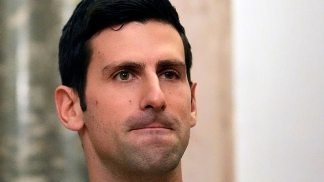 Novak Djokovic, Tennis-Profi aus Serbien, könnte nach über 361 Wochen an der Tennis-Spitze abgelöst werden. Novak Djokovic, Tennis-Profi aus Serbien, könnte nach über 361 Wochen an der Tennis-Spitze abgelöst werden.