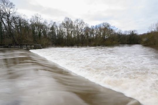 Steigende Pegelstände in Niedersachsen