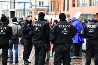 Protest gegen Corona-Maßnahmen in Berlin