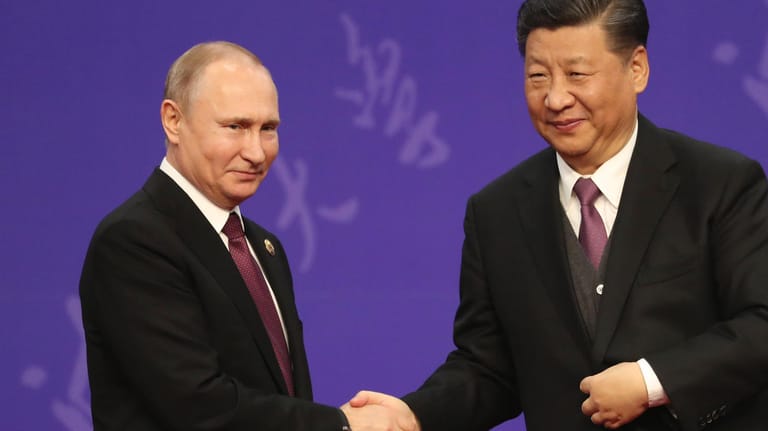 Neue Allianz? Russland suchte vor dem Krieg die Nähe zu China, doch das Land bemüht sich zunehmend um eine Balance zwischen Russland und dem Westen.