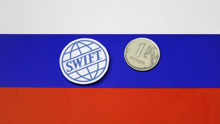 Das Zahlungsnetzwerk Swift: Der Ausschluss einiger Banken gilt aus hartes Sanktionsmittel gegen Russland – und die EU könnte weiter eskalieren, indem sie gegen weitere Banken Sanktionen verhängt.