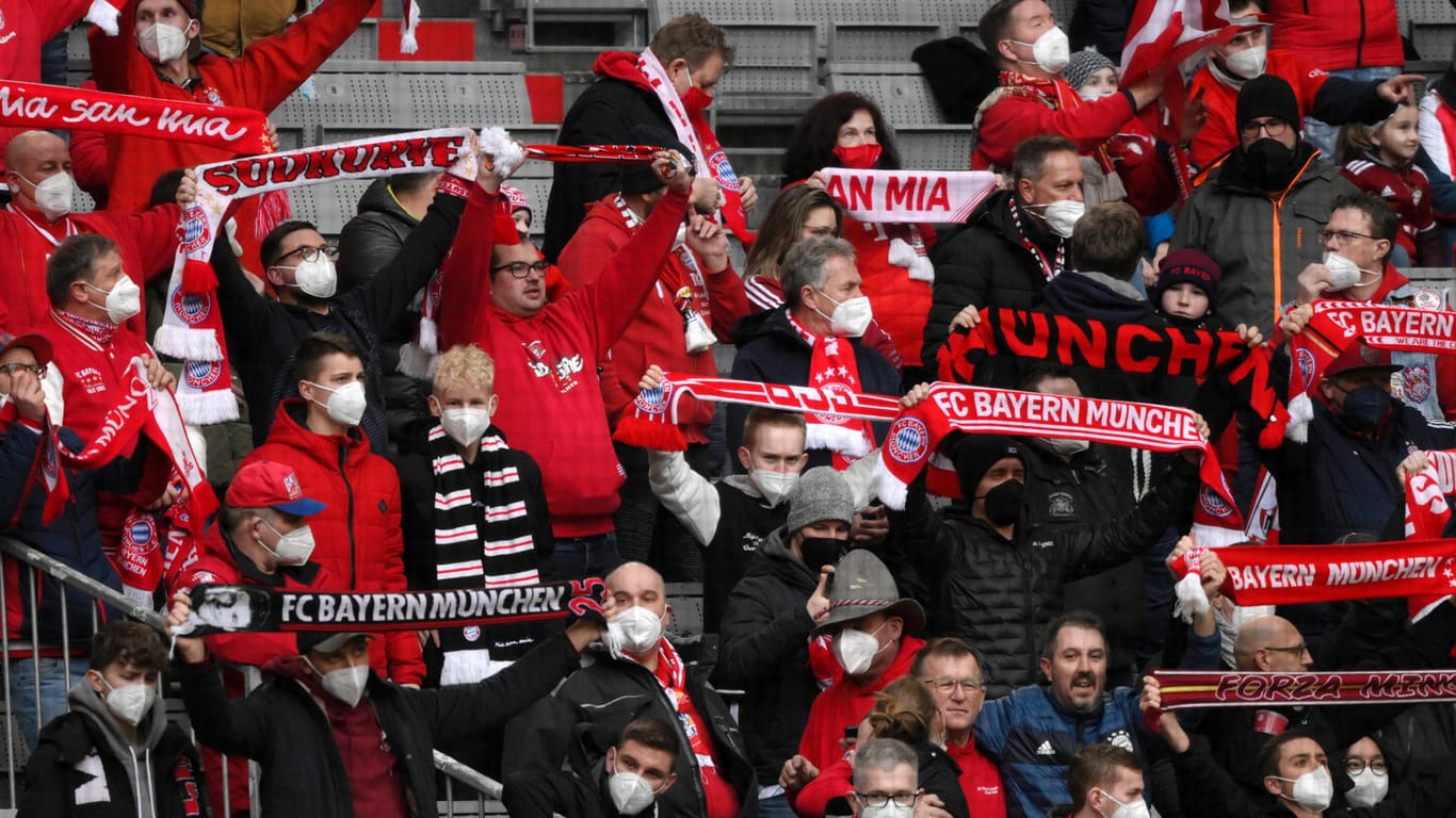Die Bayern-Fans fühlten sich in Salzburg ungerecht behandelt.