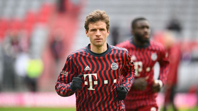Hat sich erneut mit dem Coronavirus infiziert: Bayerns Thomas Müller. Hat sich erneut mit dem Coronavirus infiziert: Bayerns Thomas Müller.