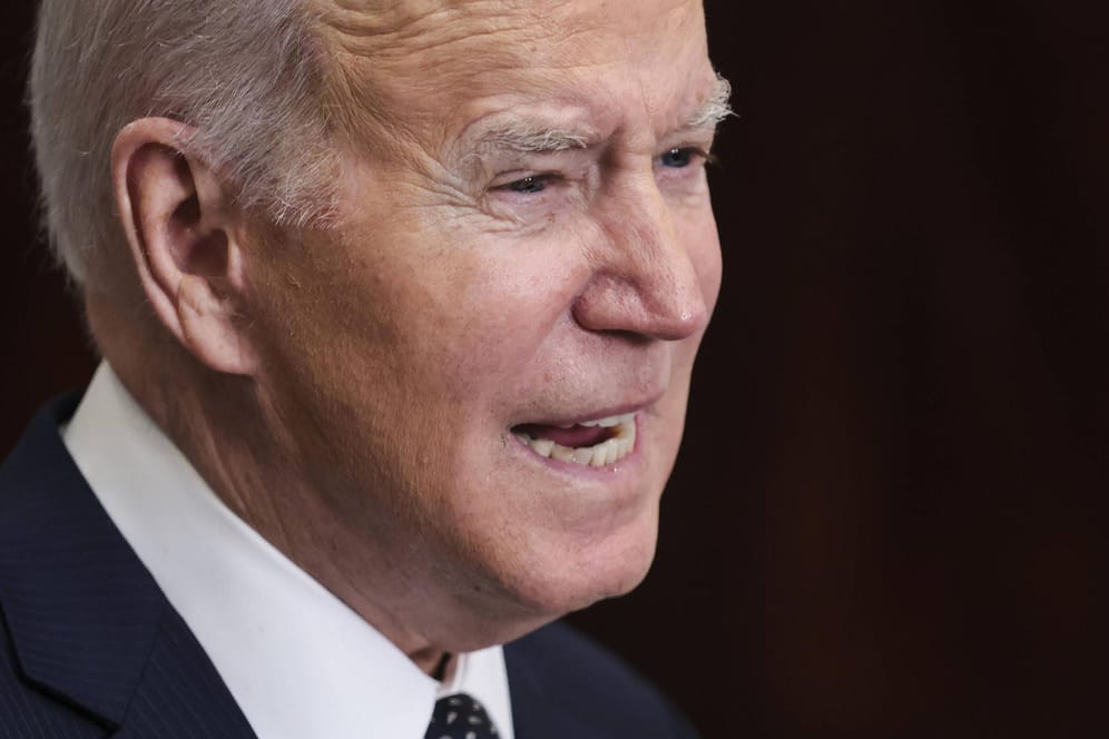 Joe Biden (Archiv): Die USA reagieren auf Putins Ankündigung.