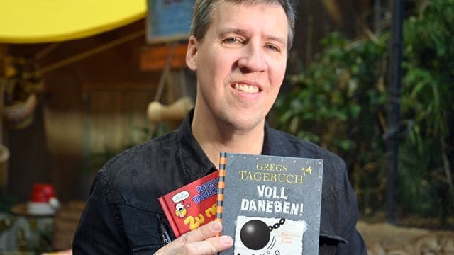 Das Zeichnen hilft Bestseller-Autor Jeff Kinney dabei, sich zu konzentrieren.