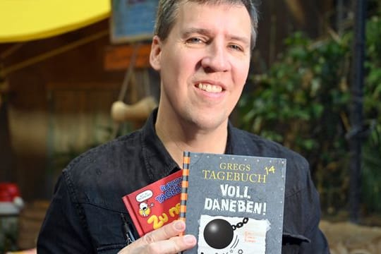 Das Zeichnen hilft Bestseller-Autor Jeff Kinney dabei, sich zu konzentrieren.