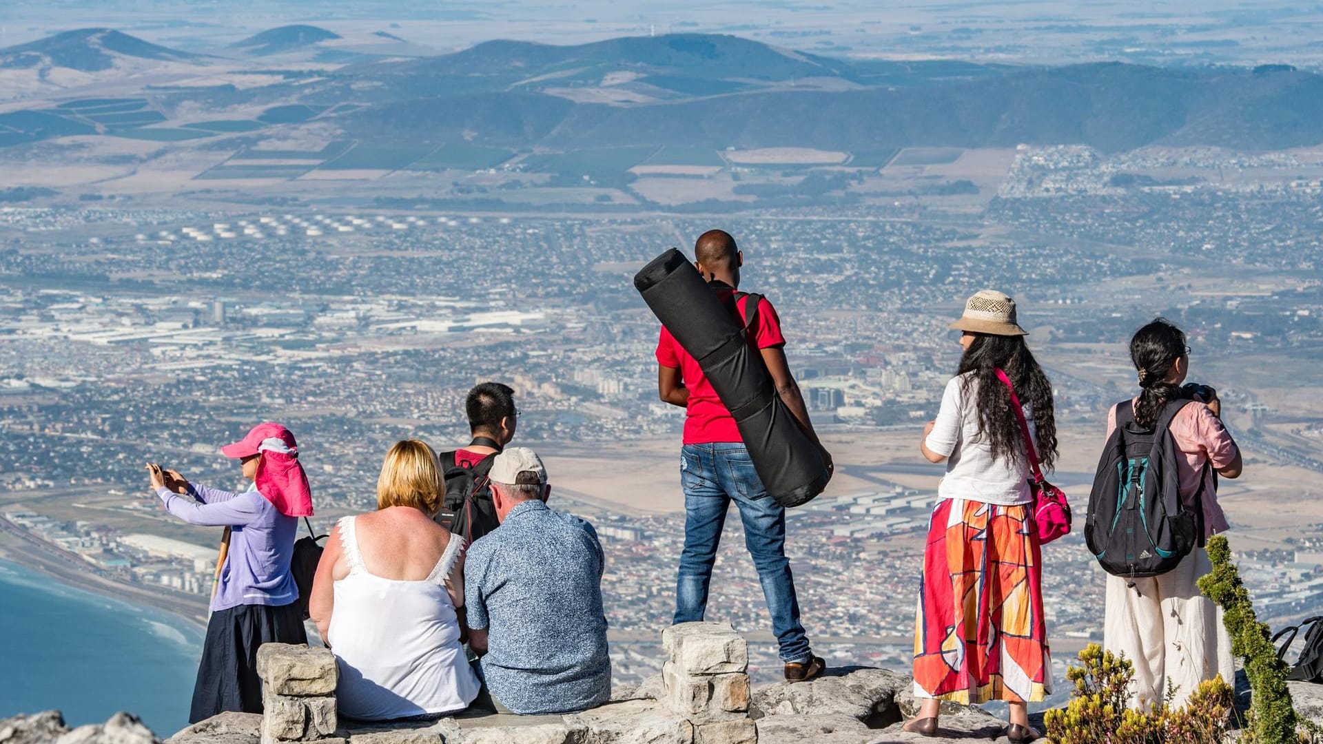 Blick vom Tafelberg: In Südafrika hat sich die Corona-Lage zuletzt deutlich entspannt.