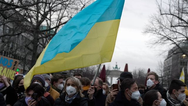 Ukraine-Konflikt - Protest in Berlin Ukraine-Konflikt - Protest in Berlin