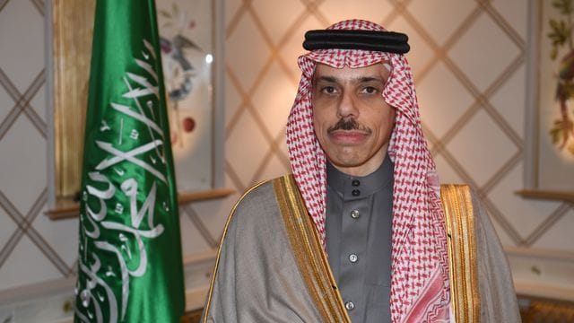 Prinz Faisal bin Farhan al-Saud, Außenminister von Saudi-Arabien.