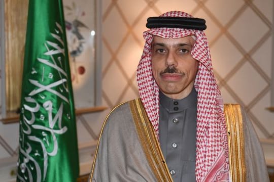 Prinz Faisal bin Farhan al-Saud, Außenminister von Saudi-Arabien.