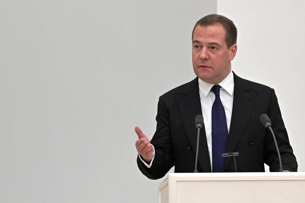 Dmitri Medwedew: Der russische Ex-Präsident war von 2008 bis 2012 im Amt.