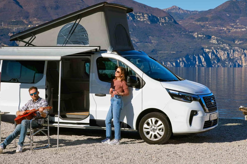 Gefragtes Konzept: Campingbusse vereinen Komfort im Urlaub und einen gewissen Nutzen im Alltag. Zum Sommer bringt Nissan deshalb den Primastar "Seaside by Dethleffs" auf den Markt.