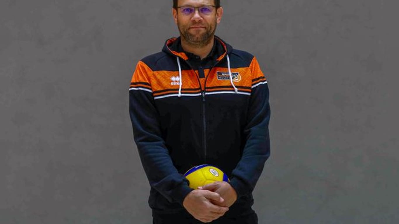 Cheftrainer Cedric Enard (BR Volleys)