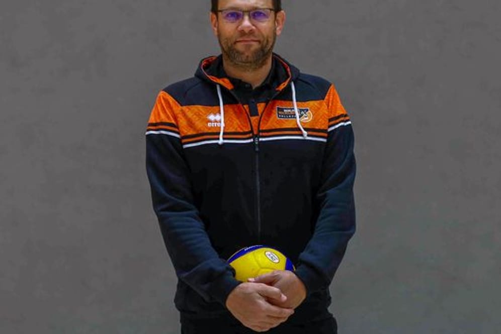 Cheftrainer Cedric Enard (BR Volleys)