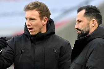 Julian Nagelsmann und Hasan Salihamidzic (v.l.): Unter dieser sportlichen Leitung könnte der FC Bayern ein ganz neues Gesicht erhalten.
