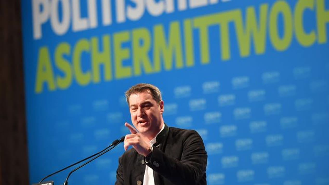 Söder: Wegen Ukraine fällt Aschermittwoch der CSU in Passau a