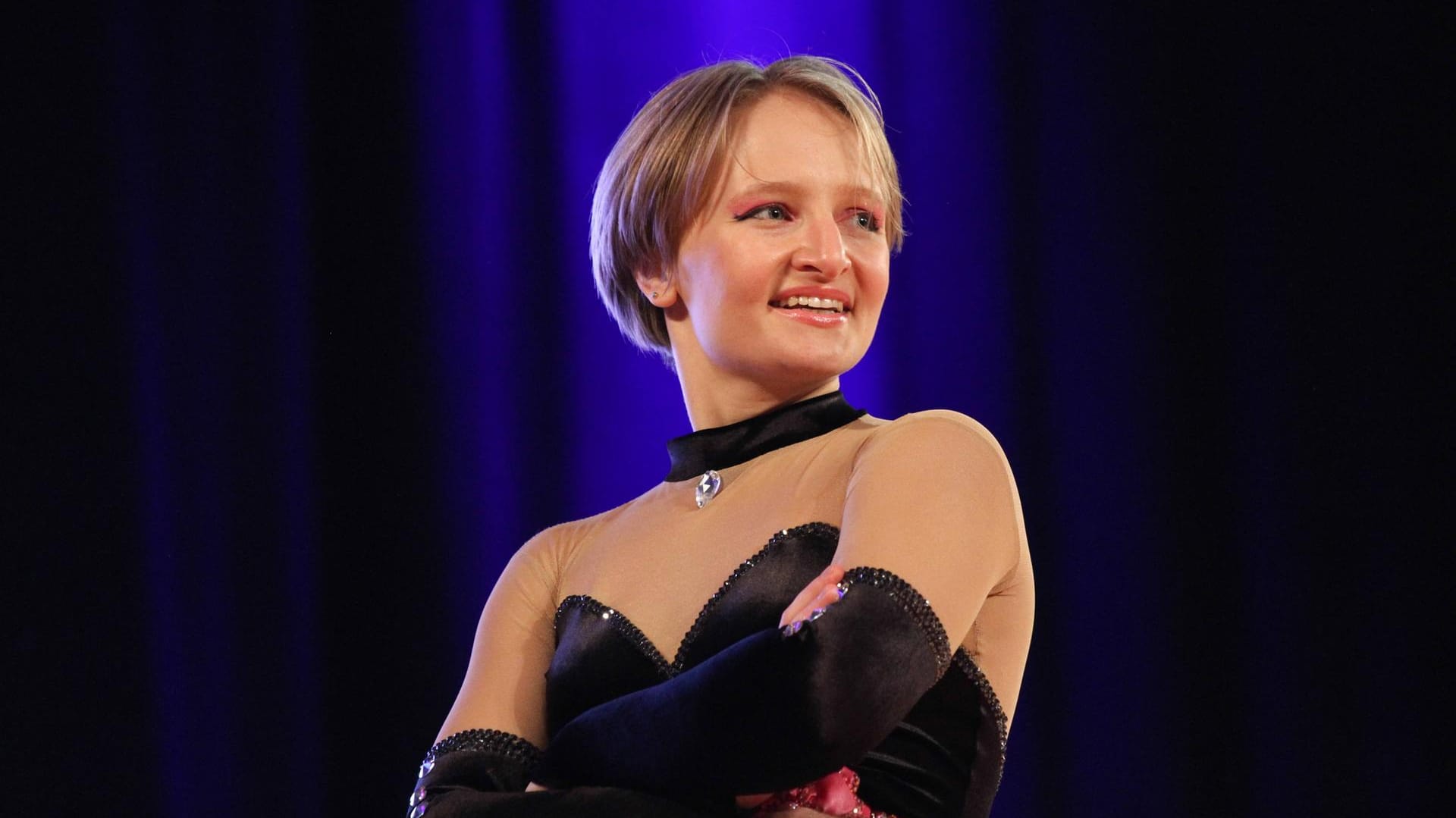 Putins Tochter: Katerina Wladimirowna Tichonowa bei einem Aerobic-Wettbewerb im April 2014 in Krakau, Polen.