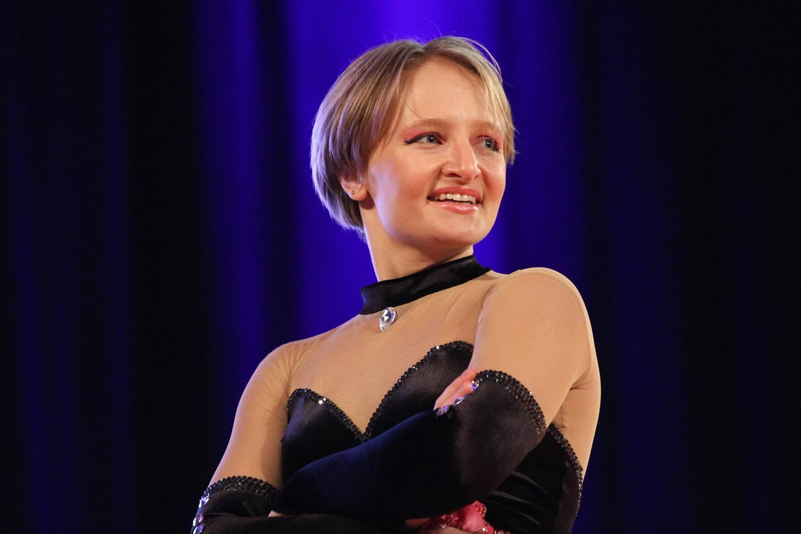 Putins Tochter: Katerina Wladimirowna Tichonowa bei einem Aerobic-Wettbewerb im April 2014 in Krakau, Polen.