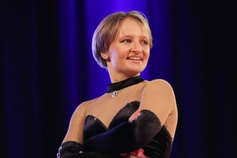 Putins Tochter: Katerina Wladimirowna Tichonowa bei einem Aerobic-Wettbewerb im April 2014 in Krakau, Polen.