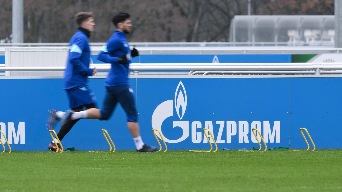 Das Trainingsgelände des FC Schalke 04: Gazprom ist Sponsor des Klubs.