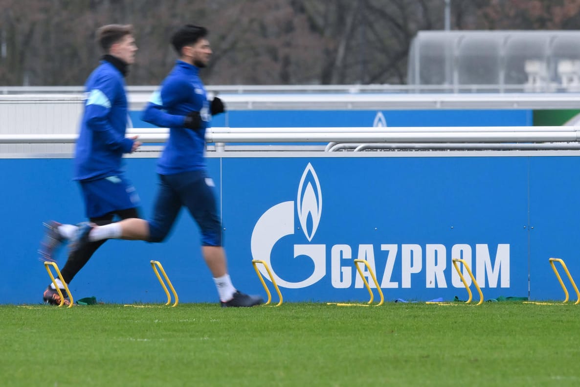 Das Trainingsgelände des FC Schalke 04: Gazprom ist Sponsor des Klubs.