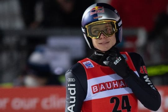 Andreas Wellinger startete zuletzt im Continental Cup, der zweiten Liga des Skispringens.