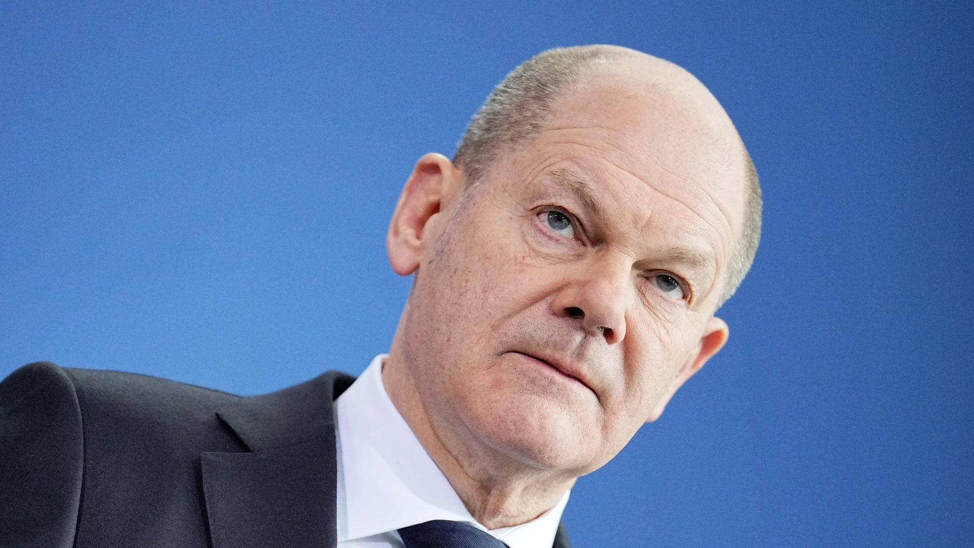 Bundeskanzler Olaf Scholz (SPD): "Das ist Putins Krieg."