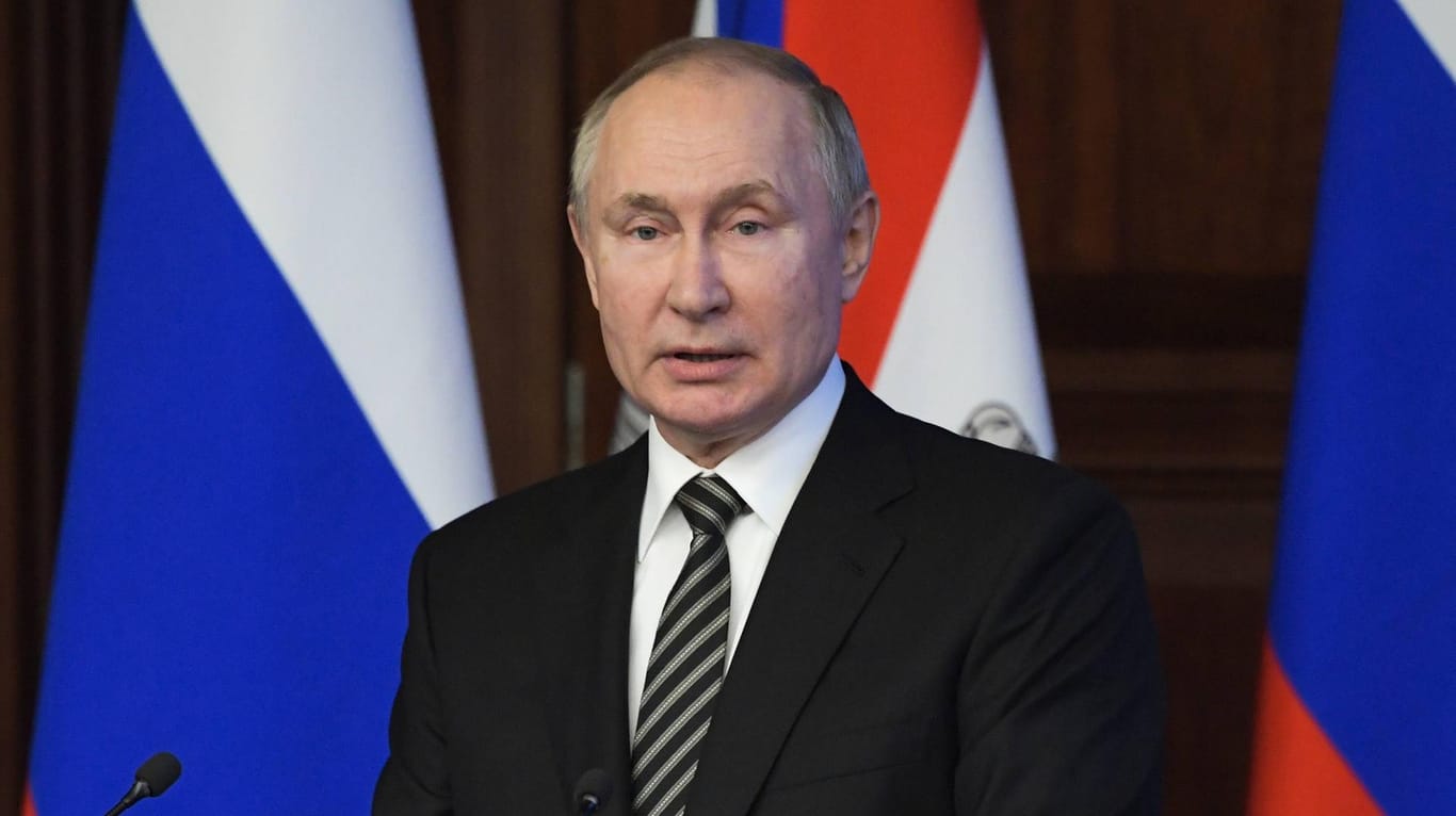 Wladimir Putin: Das moderne Russland sei heute eine der mächtigsten Nuklearmächte der Welt, so der russische Präsident.
