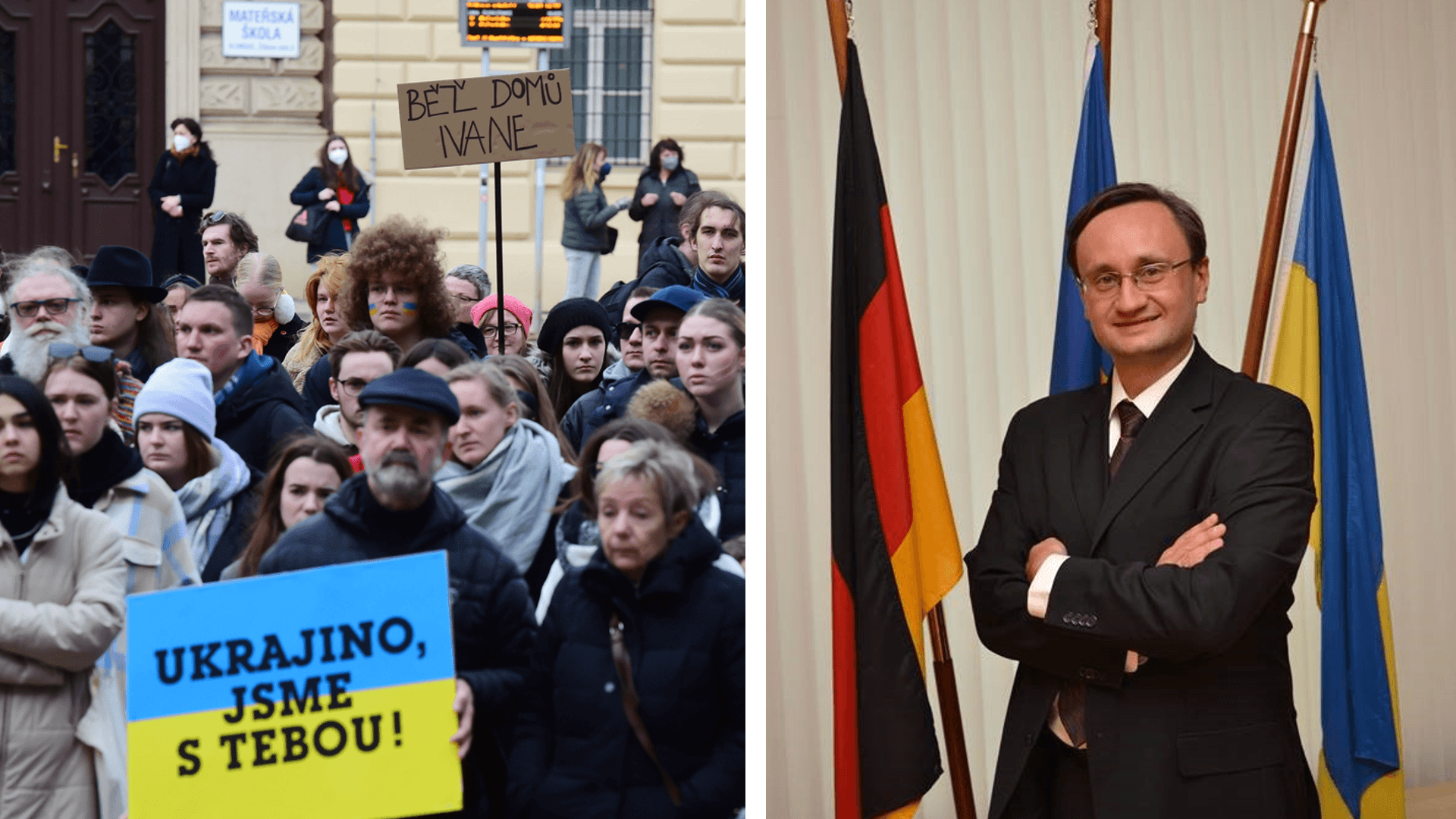Alexander Schlamp (r.) vertritt die deutsche Minderheit in der Ukraine: Knapp 33.000 Menschen mit deutschen Wurzeln leben in der Ukraine. Alexander Schlamp (r.) vertritt die deutsche Minderheit in der Ukraine: Knapp 33.000 Menschen mit deutschen Wurzeln leben in der Ukraine.
