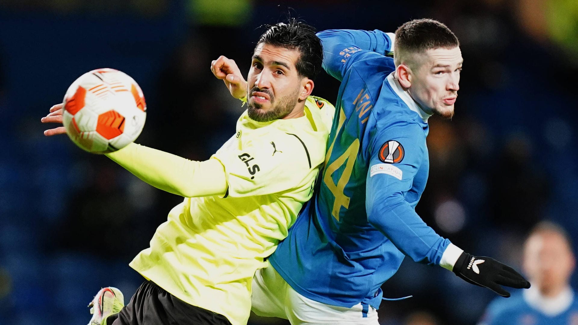 Borussia Dortmund und Emre Can (l.) sind aus der Europa League ausgeschieden.