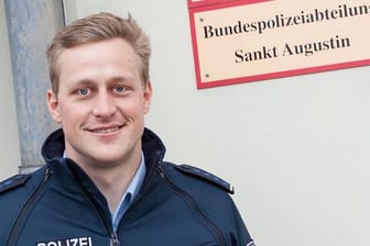 Max Rendschmidt ist erfolgreicher Rennkanute - und Polizeihauptmeister.