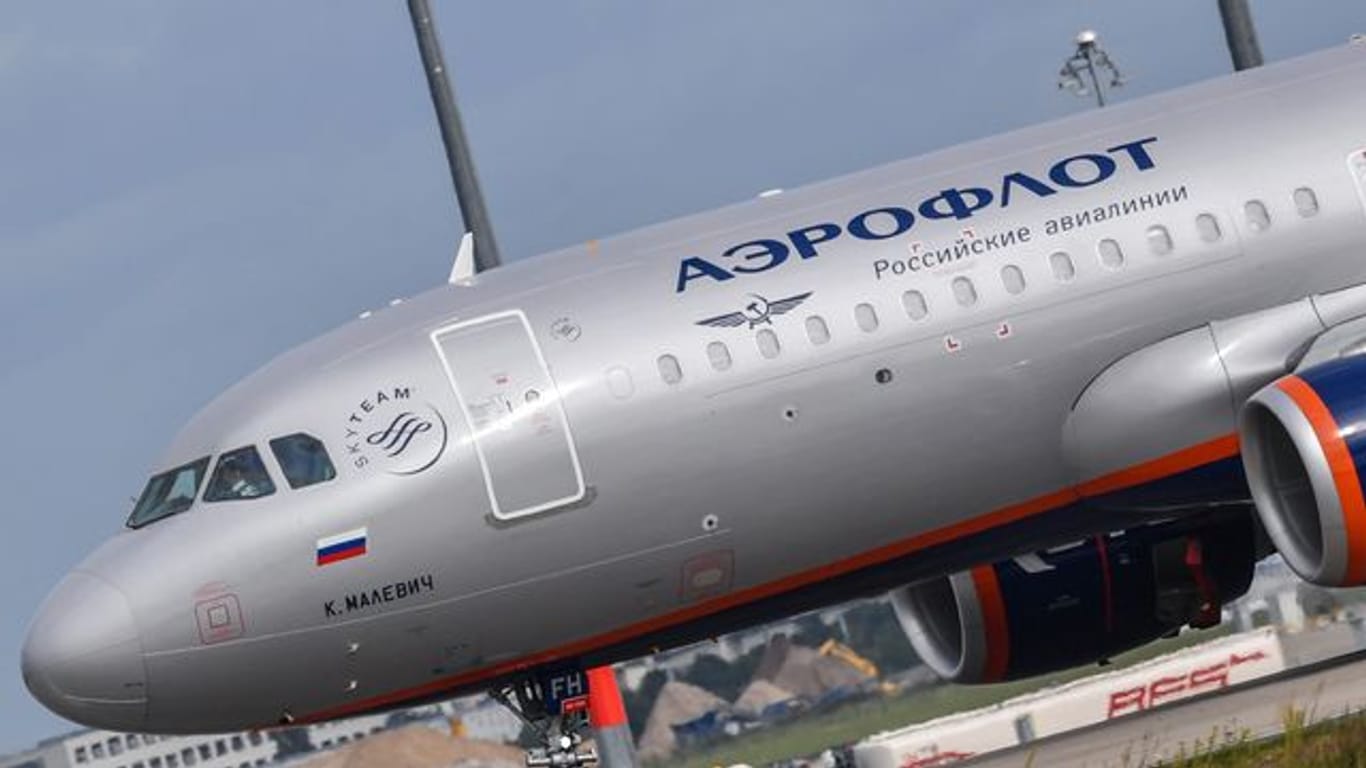 Eine Maschine von Aeroflot (Archivbild): Offenbar gibt es Probleme mit Ersatzteilen und der Sicherheit der russischen Maschinen.