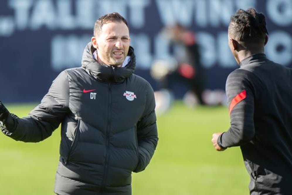 Leipzigs Trainer Domenico Tedesco hatte von Oktober 2019 bis Ende Mai 2021 für Spartak Moskau als Chefcoach gearbeitet.
