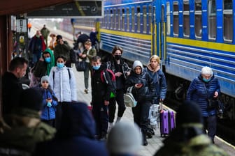 Ukrainische Flüchtlinge in Polen