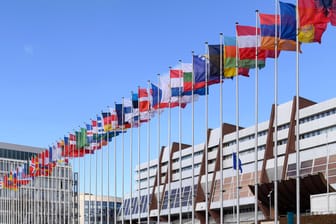 Der Sitz des Europarats in Straßburg: Russland bleibt aber formell Mitglied.