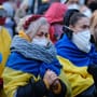 "Hört auf zu kämpfen": Tausende fordern Frieden in Ukraine