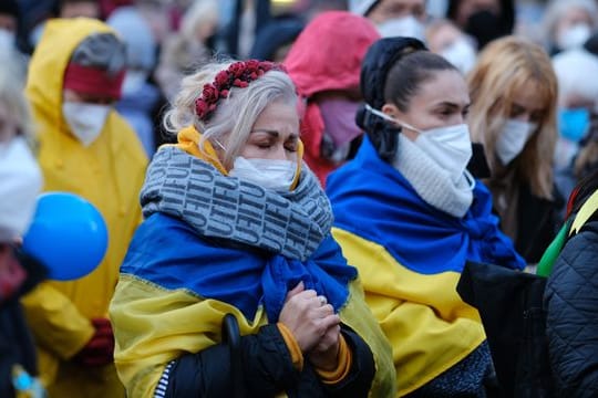 Ukraine-Konflikt - Demonstration in Bremen