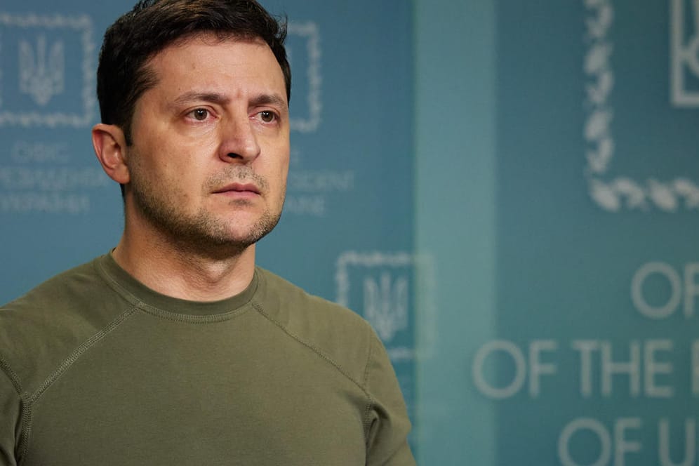Wolodymyr Selenskyj: "Wir können die Hauptstadt nicht verlieren."