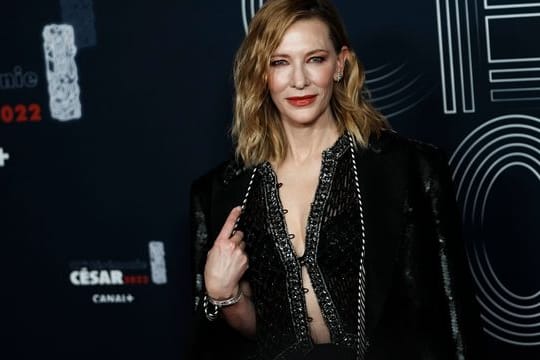 Schauspielerin Cate Blanchett erhielt einen Ehren-César.