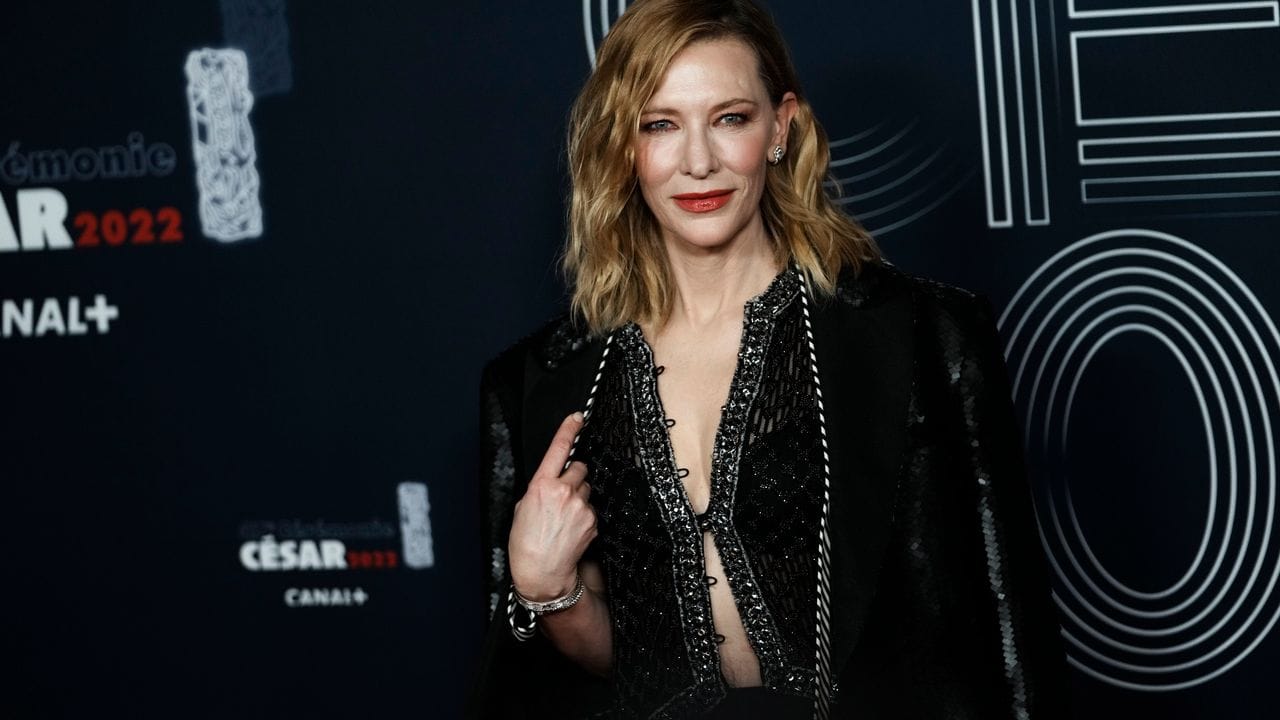 Schauspielerin Cate Blanchett erhielt einen Ehren-César. Schauspielerin Cate Blanchett erhielt einen Ehren-César.