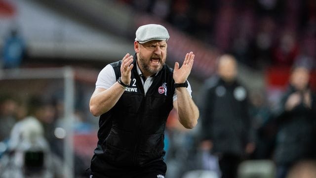 Kölns Trainer Steffen Baumgart.