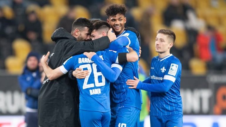 Darmstadt 98 gegen SV Sandhausen