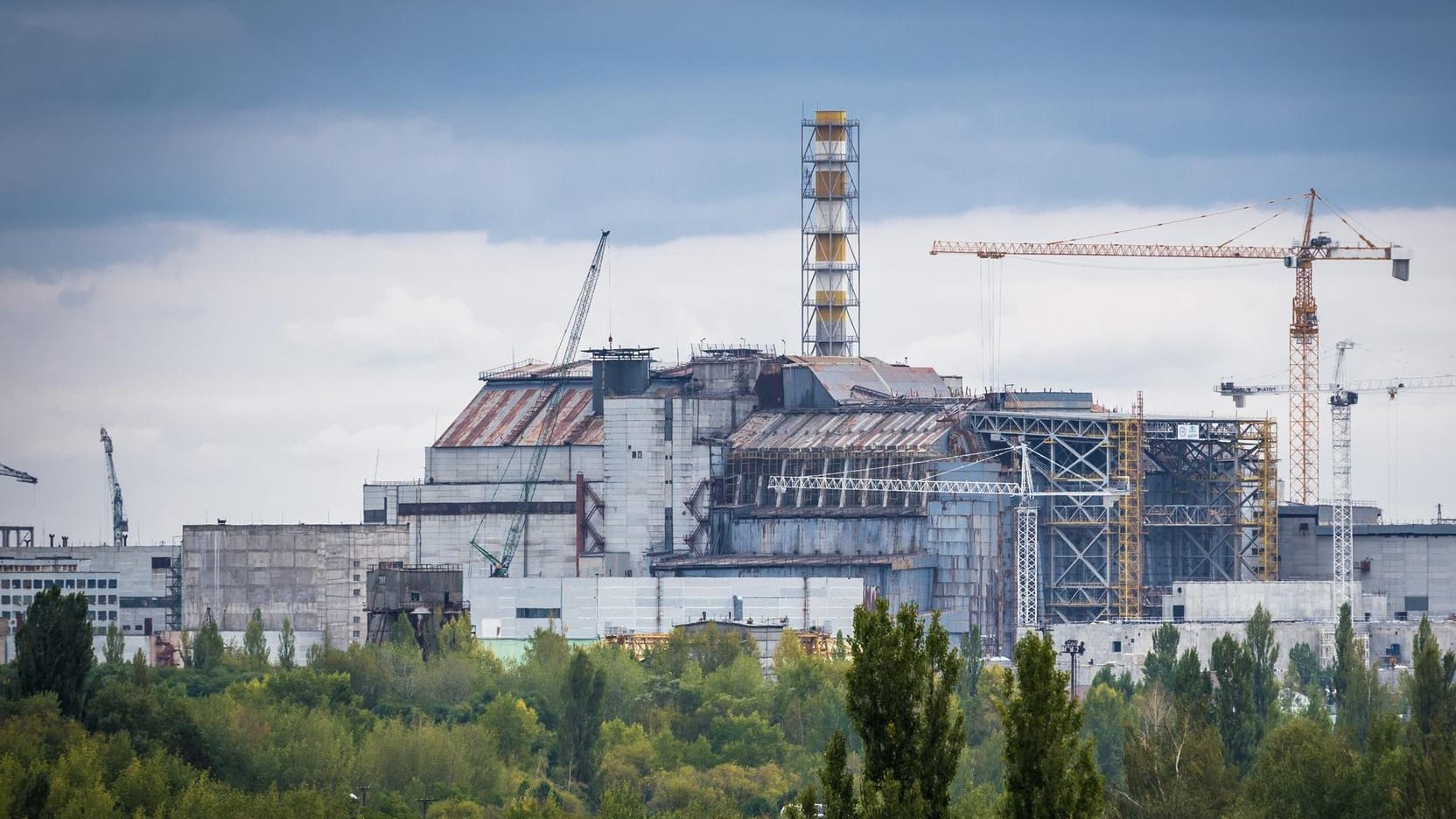 Der zerstörte Reaktor in Tschernobyl (Archivbild): Seit der russischen Eroberung haben sich dort die Strahlenwerte erhöht.